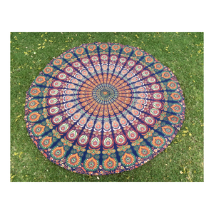 Tapiz artesanal indio de estilo bohemio de nostalgia nómada para almas Wanderlust y uso decorativo para el hogar - Product Image 2