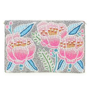 New Arrival Designer Handmade Women Beaded Luxury Trendy Party <b>Wedding</b> Clutch Bag Glamor Embroidered <b>Handbag</b> Wholesale - Product Image 4