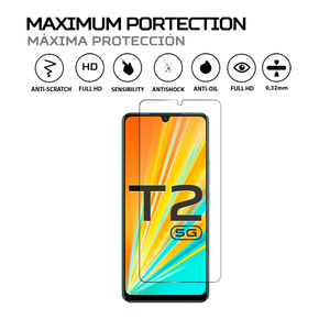 ANTISHOCK Vivo T2 5G <b>Screen</b> Protector Durable and Shock-Absorbent Mobile <b>Cover</b> - Product Image 2