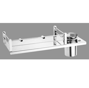 Ensemble d'accessoires de salle de bain modernes en acier inoxydable et aluminium, fabriqué par un fabricant indien, OEM ODM pour l'hôtellerie et l'usage domestique - Product Image 2
