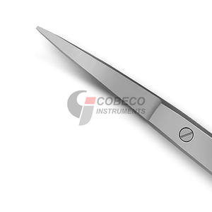 Tijeras para Iris, Instrumento Quirúrgico, Punta Fina y Afilada, Acero Inoxidable, Microtijeras de Disección Curvas, Autoclavables - Product Image 4