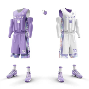 Séchage rapide homme basket-ball gilet maillots de sport Double face logo personnalisé uniformes réversible débardeur rouge et noir - Product Image 3