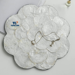 Meilleur prix sur les napperons faits à la main pour améliorer les salles à manger en utilisant notre collection de napperons en nacre premium - Product Image 2