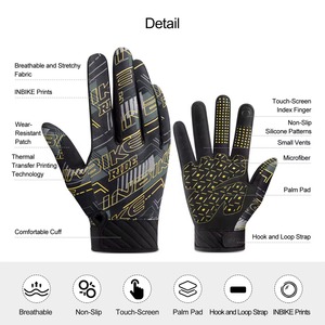 ถุงมือขี่จักรยานสำหรับผู้ชายอบอุ่นกันลื่นสบายสำหรับถุงมือขี่จักรยาน - Product Image 5