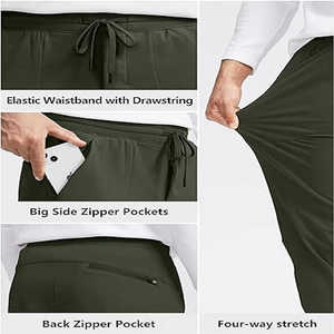 High-Quality Anti-Wrinkle Plain Dyed Mens Trouser Stylish Fleece <b>Lined</b> Joggers Casual <b>Pants</b> for Winter Workout - Product Image 3