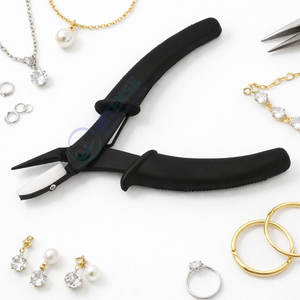 เครื่องตัดแบบมืออาชีพ สีดำ เครื่องมือความแม่นยำสูงสำหรับงานทำเครื่องประดับ ตัดลวดสำหรับงานประดิษฐ์และงานฝีมือ ด้ามจับตามหลักสรีรศาสตร์และทนทาน - Product Image 3