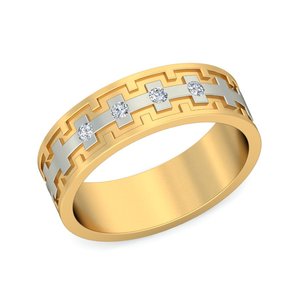 Ishi Diamonds <b>Men</b>’s 18k Gold Lab Grown Diamond <b>Ring</b> - Product Image 2