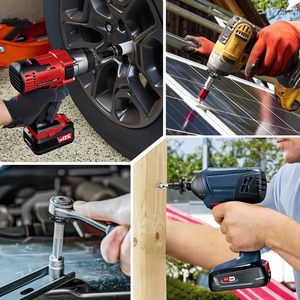 Набор из 4 низкопрофильных ударных адаптеров с двойными квадратными головками, хромомолибденовая сталь, OEM, для самостоятельного ремонта в труднодоступных местах, для ремонта двигателей - Product Image 6