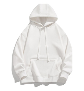 Sweats à capuche en polaire d'hiver de haute qualité, logo personnalisé brodé, pull oversize, sweat-shirt en coton pour homme, imprimé lourd - Product Image 2