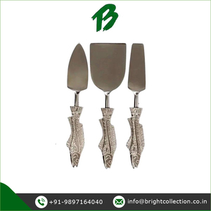 Ensemble de fromage à manche de poisson Ensemble de couteaux de qualité supérieure pour mariage et fête disponible avec logo et design personnalisés - Product Image 2