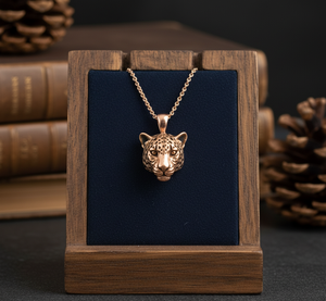 925 Argent Rhodium Lien Chaîne Collier avec Usage Quotidien Chien Lapin Lapin Pendentif Plaqué Or Tendance Cadeau De Mode pour Hommes Femmes - Product Image 3