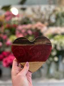 Elegante Posavasos de Resina y Madera Hecho con Madera de Acacia Natural y Madera de Mango con un Diseño de Resina Duradero - Product Image 4