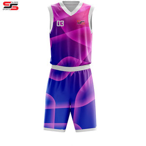 Uniformes de basket-ball personnalisés avec logo et numéro d'équipe, imprimés sur mesure, 100% polyester respirant, sans manches, vente en gros - Product Image 1
