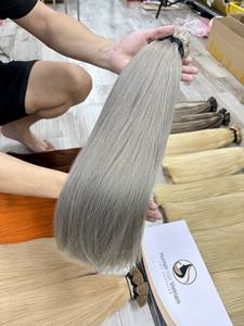 Extensions de cheveux vierges vietnamiennes iTip pré-collées de haute qualité fournies par le vendeur Trame unique de style boucle droite naturelle - Product Image 3