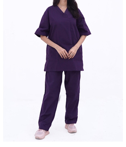 Uniformes de hospital transpirables de venta superior, uniformes médicos informales para mujeres, conjuntos de uniformes de Enfermería de manga corta bordados personalizados - Product Image 2