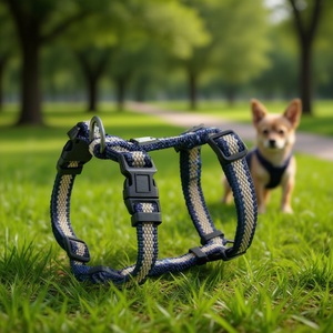Pettorina per Cani Riflettente Bicolore con Cuciture Rinforzate - Product Image 3