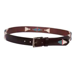 Cinturón Deportivo de Lujo OEM POLO, Estilo Argentino, Cinturón Gaucho Hecho a Mano, Diseño Multicolor, Cuero Vacuno Genuino, Acero - Product Image 6