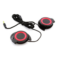 Casque de course Monster MP3 supra-auriculaire filaire avec microphone dynamique 3,5 mm (transducteur unique), indicateur de batterie LED, chipset JL