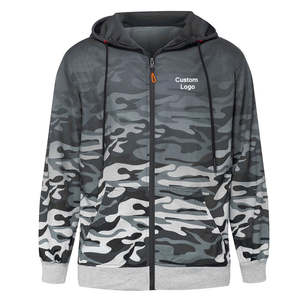 Venta caliente de los hombres sudaderas con capucha logotipo personalizado patrón impreso algodón poliéster polar otoño XL cuello con capucha hecho a medida - Product Image 1