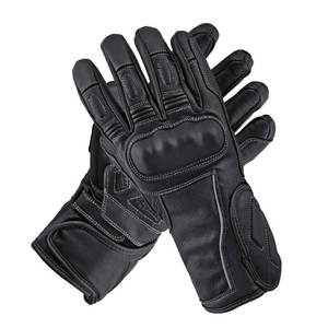 Gants de sécurité pour hommes en cuir véritable pour le cyclisme, le ski et les activités de plein air Gants de moto bon marché pour l'équitation - Product Image 1