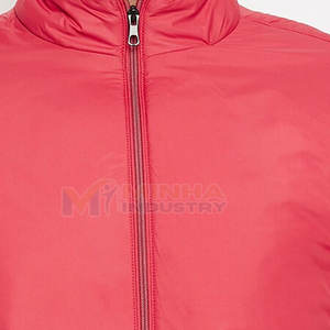 แจ็กเก็ตบอมเบอร์สำหรับผู้ชายเสื้อแจ็คเก็ตฤดูหนาวแบบมีซิปแขนยาว - Product Image 5