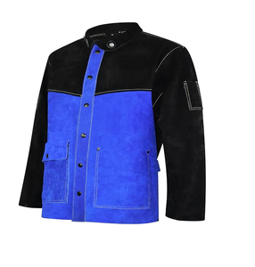 Ropa DE SEGURIDAD DE chaqueta de soldadura de cuero dividido de alta calidad con precios al por mayor - Product Image 6