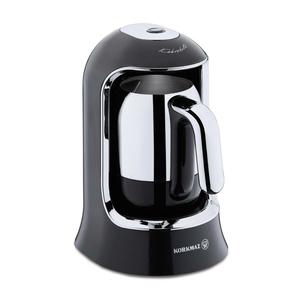 Korkmaz A860-07 Kahvekolik nero/cromato macchina da caffè - Product Image 1