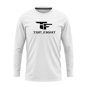 Camisas de manga larga con logotipo impreso OEM al por mayor, ropa informal, camisa de manga larga personalizada para hombre, camiseta de manga larga personalizada - Product Image 2