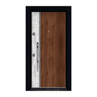 Porte de sécurité en acier durable et sécurisée, prévention des incendies, supermarché, sous-sol, villa, maison, bureau, tailles personnalisées, design moderne