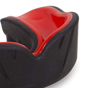 Cómodo protector bucal de boxeo Protector de goma duradero para adultos Jóvenes atletas de artes marciales en MMA Kickboxing Taekwondo - Product Image 3