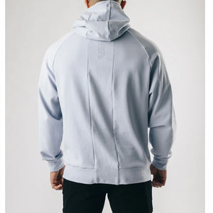Fit <b>Men</b> High Quality Cotton <b>Thick</b> Heavy Weight Pullover <b>Hoodie</b> Custom Drop Shoulder Fleece Oversized <b>Hoodie</b> - Product Image 3