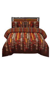 Juego de edredón de 7 piezas 100% algodón Salonika calidad cosida fábrica sábanas al por mayor diseño único sábanas de algodón - Product Image 5