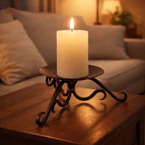 RK-330434 Candelabro de Hierro Forjado de la Mejor Calidad, Soporte de Metal Decorativo Hecho a Mano para Decoración de Interiores de Hogar Moderno y Lujoso - Product Image 2