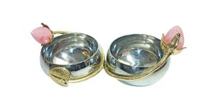 Dernier bol de service alimentaire en acier inoxydable bol de haute qualité bol décoratif de cuisine Design martelé pour le service - Product Image 6