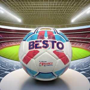 Balón de Fútbol Personalizado de Alta Calidad, Ligero, Duradero, Cómodo, con Rebote, Tamaño/Colores Personalizables, para Uso en Interiores/Exteriores, Entrenamiento - Product Image 1