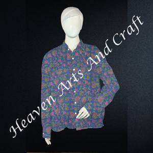 Tunique Kurti en coton imprimé bloc à la main/vêtements ethniques/vêtements indiens et pakistanais chemise tunique respirante pour vêtements ethniques - Product Image 5