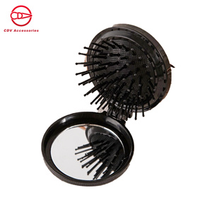 Korea Macarons Portable Carry <strong>Comb</strong> Solid Color Gasbag Air Cushion Makeup <strong>Mirror</strong> for Massage Tools - Product Image 4