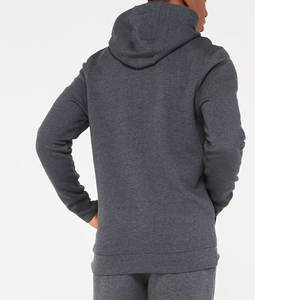 Conjunto Deportivo Casual de Invierno para Hombre, Marca Nueva, Sudadera con Capucha y Logotipo, Pantalones de Felpa Gruesa, Cálidos y Transpirables, 100% Algodón - Product Image 2