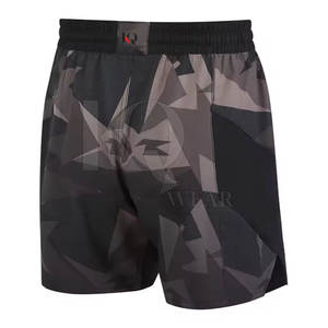 Pantalones Cortos de MMA Elegantes con Costuras Resistentes y Tela Transpirable, Ideales para Entrenamiento en el Gimnasio y Artes Marciales - Product Image 4