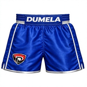 Pantalones Cortos de Boxeo de Algodón Modernos, Uniformes de Entrenamiento, Ropa Deportiva Profesional, Ropa de Combate para Hombres, Mujeres y Niños, Muay Thai - Product Image 1