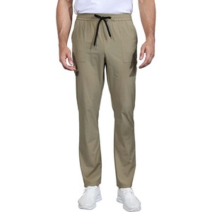 Watzy Sports Pantalons décontractés pour hommes Pantalon de survêtement en nylon stretch léger de haute qualité avec poches en toile pour l'extérieur - Product Image 1