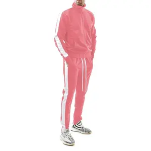 Conjunto Deportivo Informal de Entrenamiento de Primavera para Hombre, 100% Algodón, Ecológico, con Cierre Completo, Ajuste Regular, Personalizado al por Mayor OEM - Product Image 2