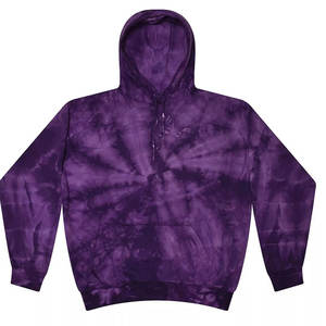 Sweatshirts à capuche multicolores en coton délavé pour hommes, disponibles en tailles adulte et enfant avec poches - Product Image 2