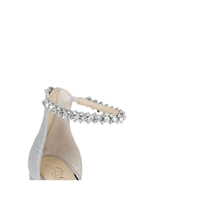 Sandalo da donna Jewel Badgley Mischka nero Louise con cinturino alla caviglia, taglia 8 - Tendenza moda - Product Image 2