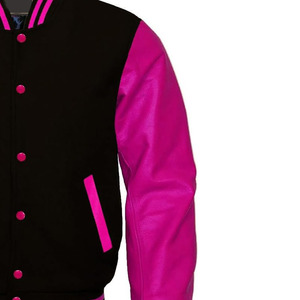 New Look transpirable cómodo uso al aire libre hombres y mujeres chaqueta Varsity ropa de moda más vendida chaquetas universitarias genuinas - Product Image 2