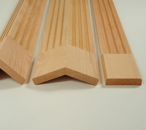 Minimalist Solid Wood Column Fluting (<b>Wrap</b>-Around) - Product Image 3