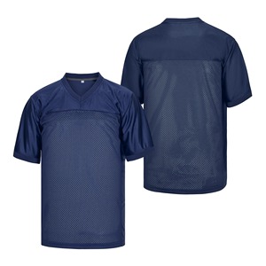 Servicio OEM, Jersey de Fútbol Americano Personalizado, Transpirable, Talla Grande, Manga Corta, Uniforme de Sublimación, Venta al por Mayor, Fabricación - Product Image 1