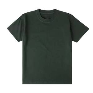 Venta al por mayor de todas las tallas personalizadas 100% algodón cuello redondo Camiseta de hombre liso de manga corta Camiseta de Jersey para hombre - Product Image 4