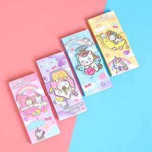 Bloc de Notas Adhesivas Triple con Diseño de Unicornio para Promociones - Product Image 1