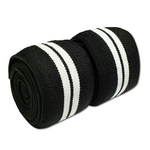 Genouillères de gymnastique de levage de puissance personnalisées personnalisées Offre Spéciale OEM équipement de sécurité de fitness à usage intensif enveloppes de genou d'haltérophilie - Product Image 4